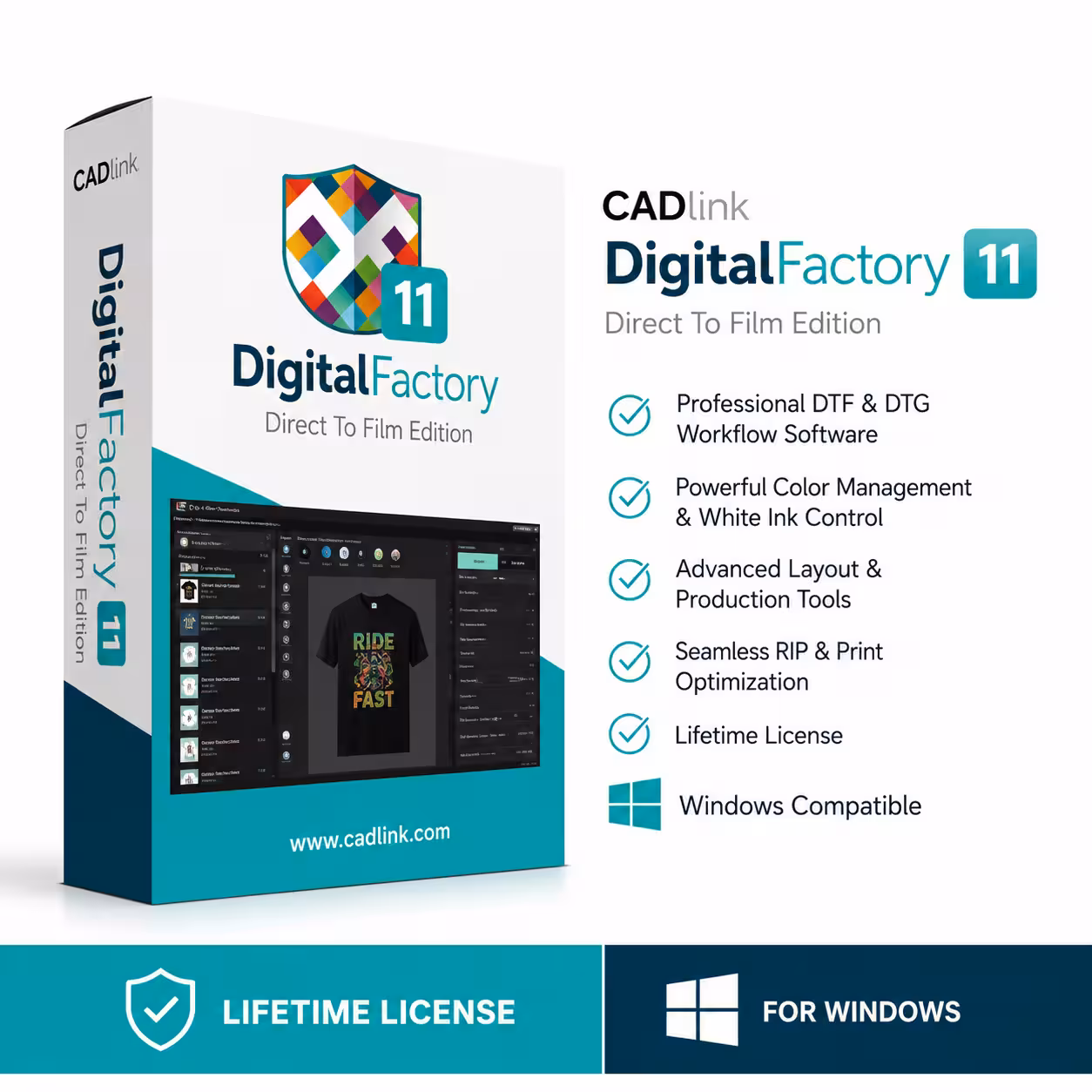 CADlink Digital Factory 11 dtf license for windows CADlink Digital Factory 11 dtf license for windows