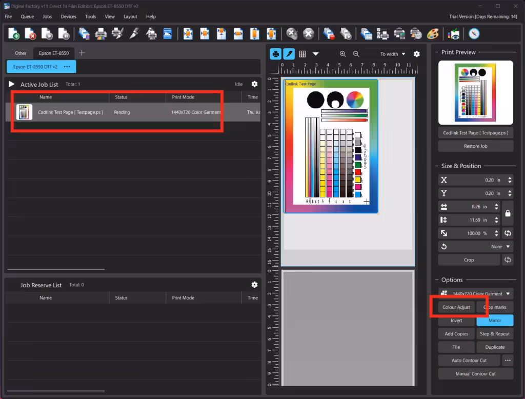 How to Use CADlink DTF